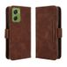 Motorola Étui portefeuille Motorola Moto G06/G06 Power Porte-Cartes - Marron