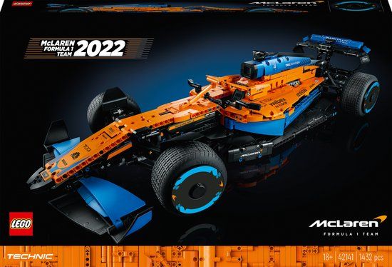 LEGO 42141 Technic McLaren Formule 1 Auto Schaalmodel, Bouwpakket voor Volwassenen, F1 Motorsport Set voor Mannen en Vrouwen, Cadeau voor Hem en Haar