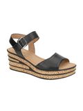 GABOR Gabor Plateau Sandale schwarz Nappa 84.651.27 zwart