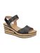 GABOR Gabor Plateau Sandale schwarz Nappa 84.651.27 zwart