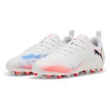 Puma Future 8 Play Mg Voetbalschoenen Voor Kinderen Wit EU 38