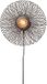 GOOD&MOJO Lampe murale Cango - Bambou Noir - Ø40cm