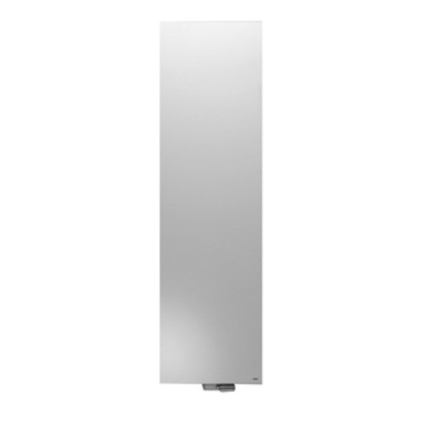 Vasco Niva Lak N2L1 designradiator verticaal dubbel 2020x620mm 2091W - aansluiting 1188 zwart structuur RAL9005 1119206202020118890050000