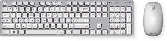 ASUS W5000 Draadloos Toetsenbord Wit