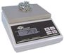 Wedo 507012 Universele elektronische weeg- en deeltellweegweegschaal (12 kg 12 kg/1 g, met EU-voeding) grijs