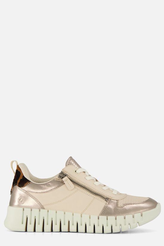 Ecco Gruuv Sneakers wit Leer