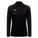 PUMA Maillot d'entraînement teamLIGA26 Fermeture Éclair 1/4 - Noir/Blanc/Gris foncé plat Femme, pointure Small