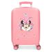 Joumma Disney Minnie Happy To Be Me Handbagage Koffer Roze 33x50x20 cm