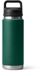 Yeti Rambler Bottle met Chug Cap, 18 oz/532 ml, black forest green