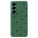 Samsung Coque fine en TPU avec motif cœur - Verte / Noire
