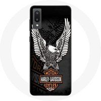 Harley Davidson Maniacase Hoesje voor Samsung Galaxy A02 adelaar logo