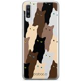 ERT GROUP mobiel telefoonhoesje voor Samsung A70 Babaco patroon Cats 001