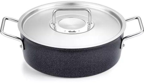 Fissler Adamant Braadpan - 24cm - Met Metalen Deksel