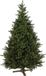 Our Nordic Christmas Kentucky Deluxe Kunstkerstboom - 243 cm - Donkergroen - Ø163 cm - 2754 tips - Houten voet