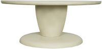 StarFurn Salontafel Enzo - Rond Bruin Hout - 37x37x41cm