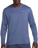 Nike Dri-FIT UV Miler Longsleeve Shirt Heren - Blauw - Maat XL