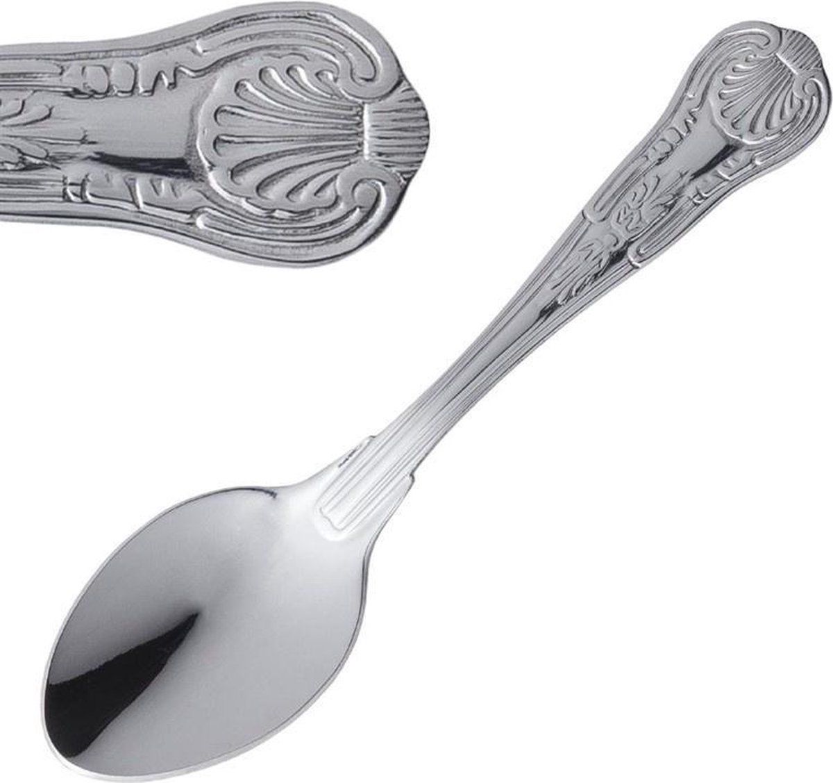 Olympia 12X Koningen Koffie Lepel 112mm 18/0 Rvs Thee Theelepel Bestek