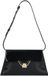 Coccinelle Sac d'épaule en cuir Sac de soirée Dew Patent Shoulder Bag Noir Zwart