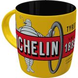 Nostalgic-Art Michelin Retro Koffiemok, 330 ml, Tyres Bibendum Yellow