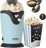 JAP Appliances Happy Pops Retro Popcorn Machine - Blue