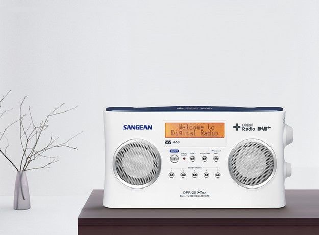 Sangean DPR-39 - Draagbare DAB Radio - Wit