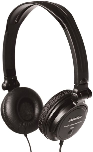 SUPERLUX HD572 - Hoofdtelefoon - Zwart