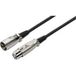 Monacor MEC-20/SW XLR câble [1x fiche XLR - 1x prise XLR] 6 m noir