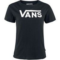 Vans T-shirt - Flying V Crew - XS tot XL - voor Vrouwen - zwart