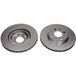 Quaro Lot De 2 Disques De Frein Qd9833 Alfa Romeo 0060806137 0060811266 09963114