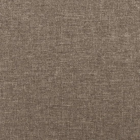 vidaXL Bedframe - 120x200 cm - Stof - Taupe