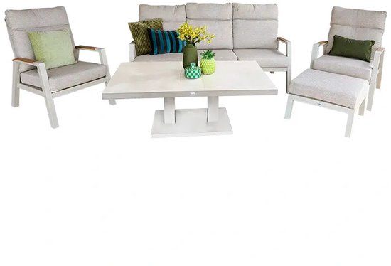 Trestino Alzano Sofa Loungeset - Latte