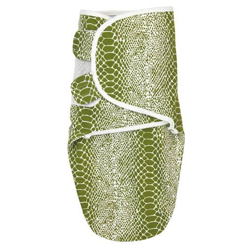 Meyco Inbakerdoek 0-3 Mnd Snake Avocado