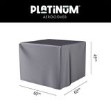 Platinum AeroCover Loungetafelhoes 60x60x45cm Antraciet