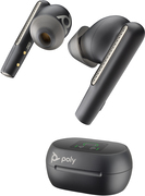 POLY Voyager Free 60+ UC Carbon Black Earbuds + BT700 USB-A-adapter + oplaadcase met touchscreen