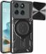 Techsuit Hoesje geschikt voor Motorola Edge 60 / Edge 60 Fusion - CamGuard Pro Back Cover - Zwart