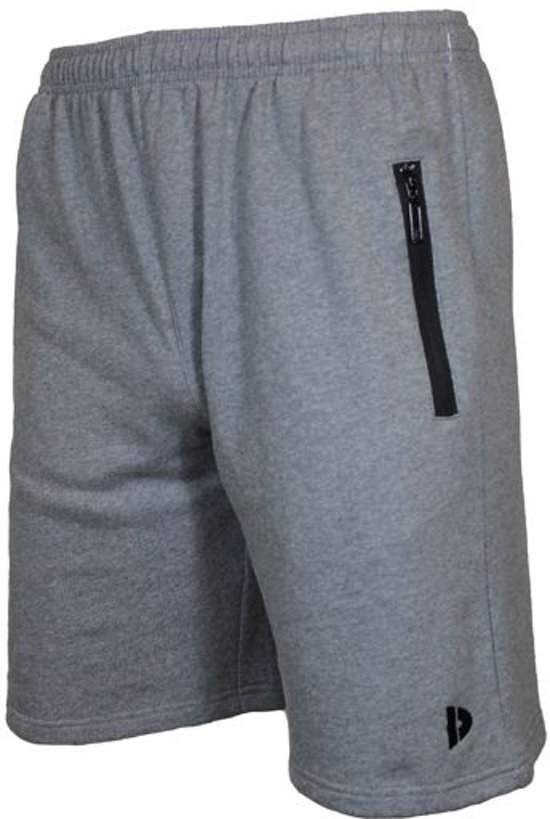 Donnay Joggingshort - Sportshort - Heren - Maat XXL - Grijs