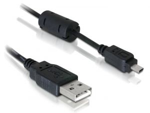 DeLOCK USB Kabel - 1,83m - Zwart - 82414