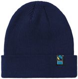 Neutral Cap Neutral Mixed Knit Marine Katoen Unisex One Size