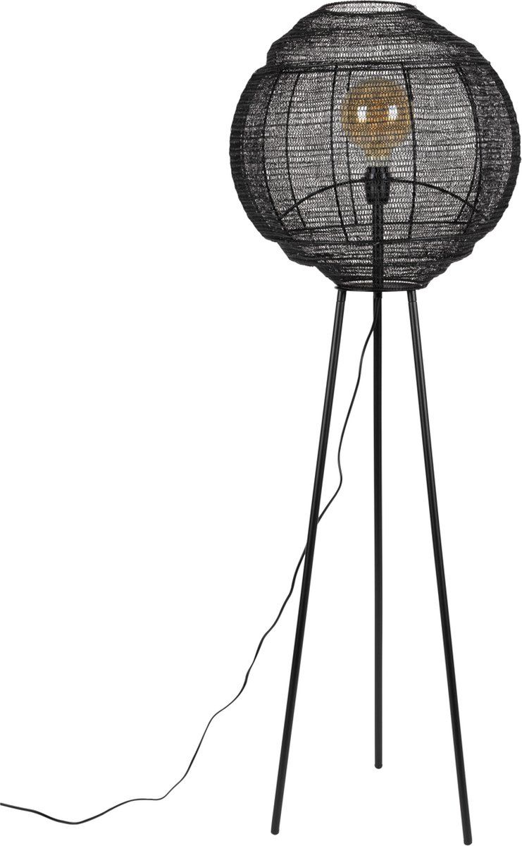 Dutchbone Meezan Vloerlamp - Zwart