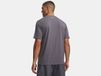 Under Armour UA Tech Play Short Sleeve Heren Sportshirt - Grijs