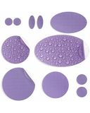 Reparatiepatches voor donsjack, tent, 11 stuks, waterdicht, lila
