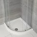 Hudson Reed Maxon Receveur de Douche Quart de Cercle à Profil Bas – 76 x 76cm