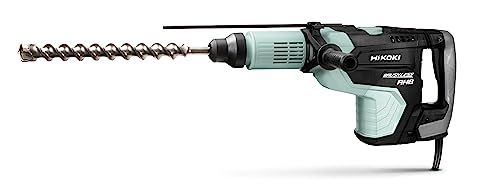 HIKOKI Bohr- & Meißelhammer DH52ME (240V, 1500W, Brushless, Schlagenergie 18,0 J, Volllastschlagzahl: 1000-2400 min-1, Bohren mit Kronen Ø: 160 mm, SDS-max, LVH, Zubehör, im Transportkoffer)