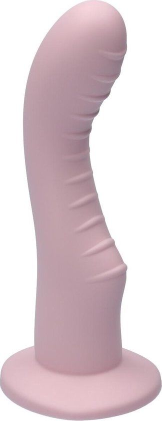 Ylva & Dite Kajsa Siliconen G-spot / Prostaat Dildo - Made in Holland - Pastel Roze