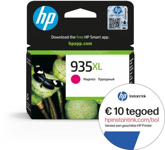 HP 935XL - Inktcartridge Magenta - 8720254994413