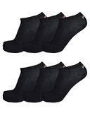 Fila - Invisible Socks 3-Pack - Sneakersokken - Zwart - 35-38