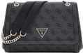 Noelle II Sac bandoulière/Sac porté épaule pour femmes - Imprimé logo - Polyuréthane - Doré