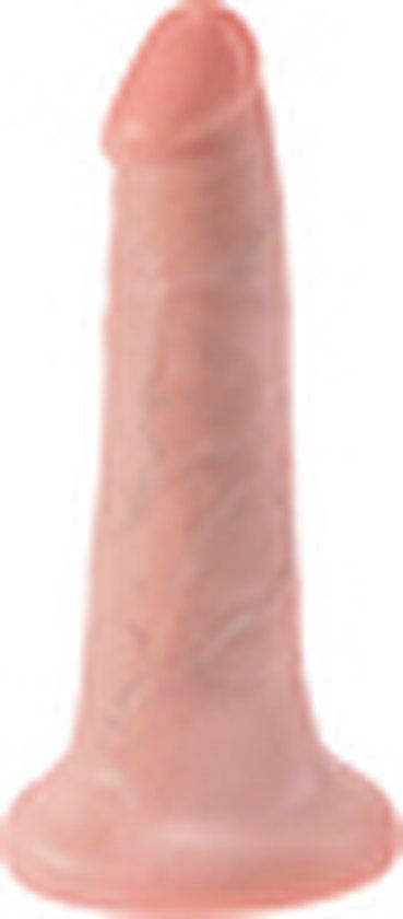 King Cock 5" Cock Dildo - Beige - 24 cm Insertion Length