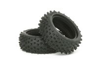 Tamiya DF-02 Square-Spike banden voor 60/24, 2 stuks