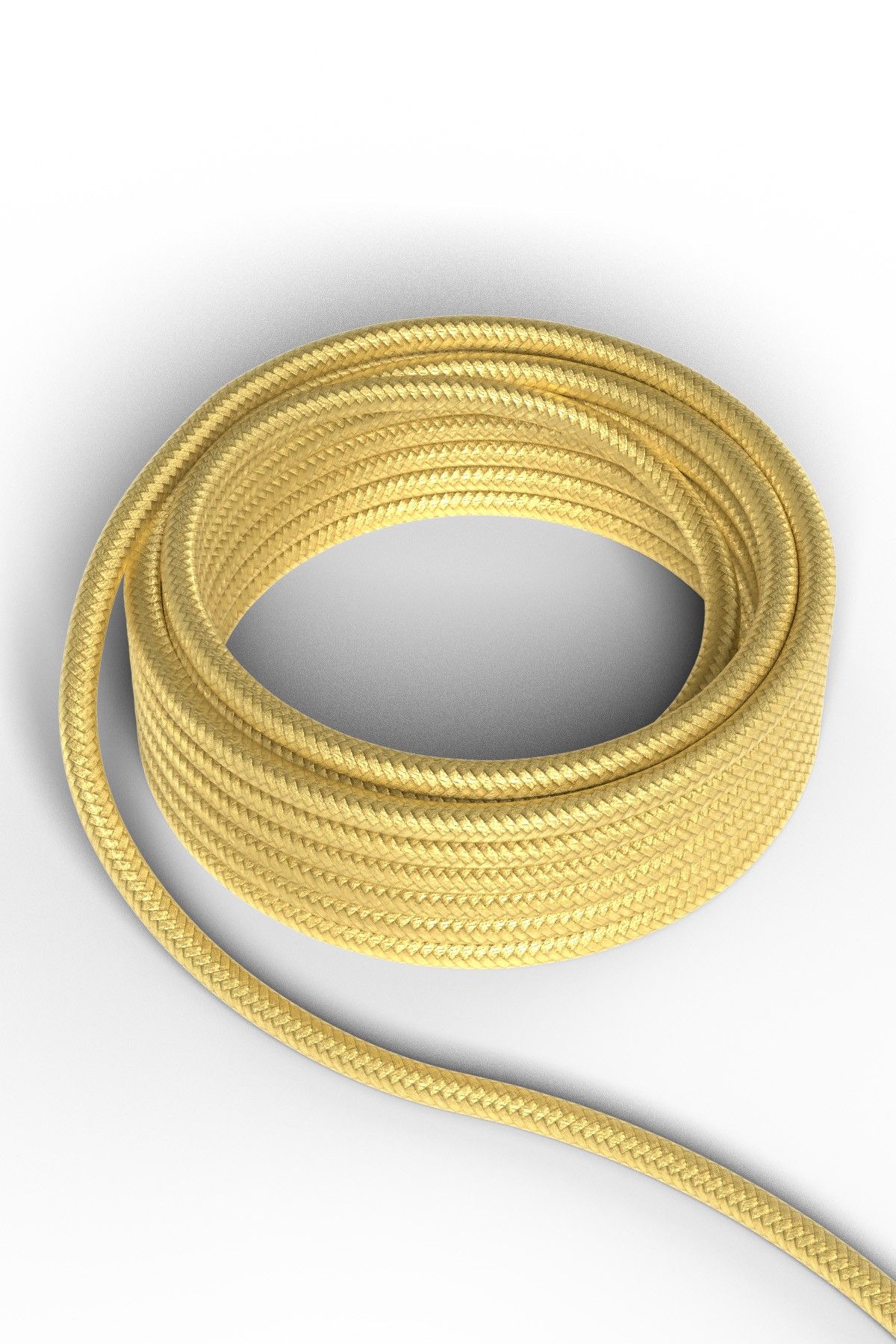 Calex Strijkijzersnoer 3 meter Metallic goud - 8712879141006